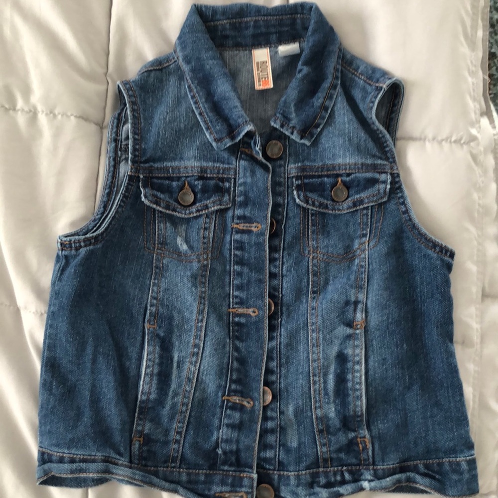Girls Denim vest